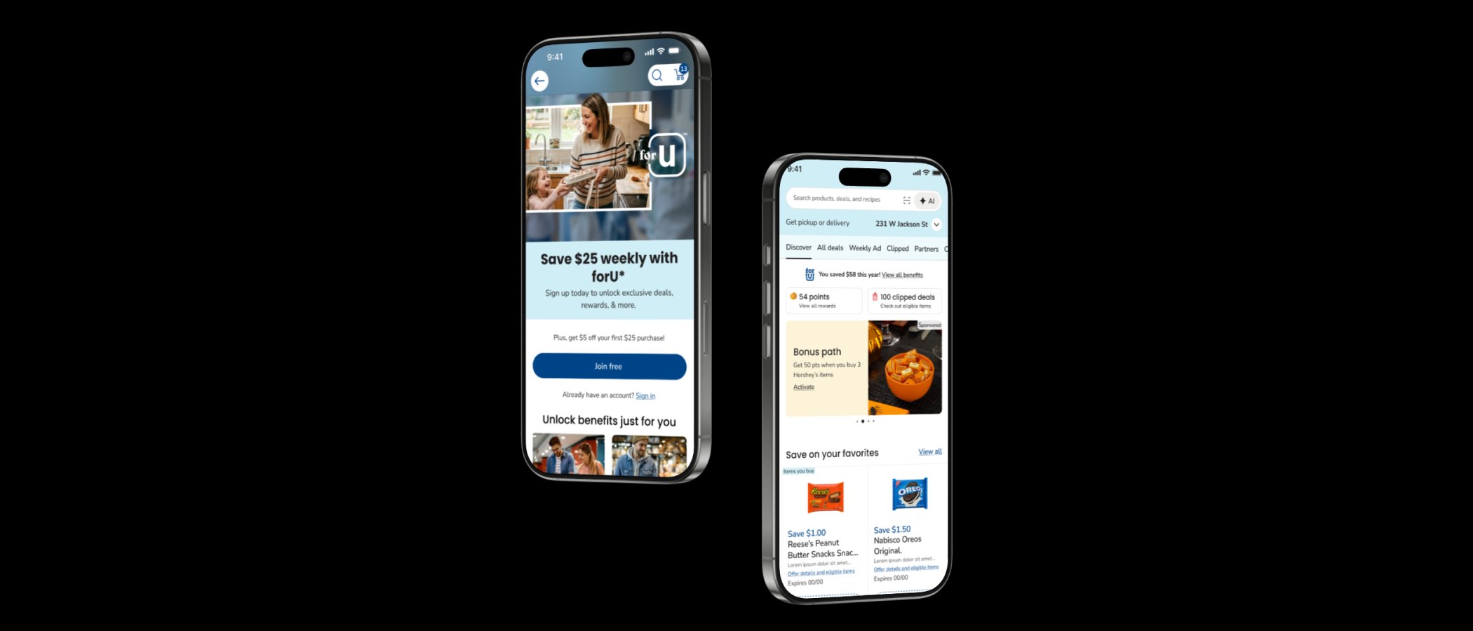 Albertsons forU Savings Hub